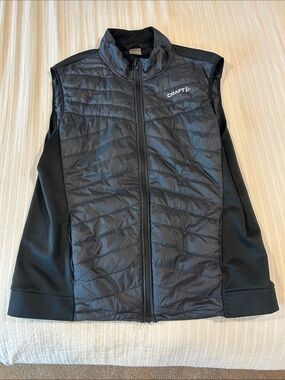 Craft Black Quilted Athletic Vest